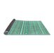 Sideview of Abstract Light Blue Modern Rug, abs2174lblu