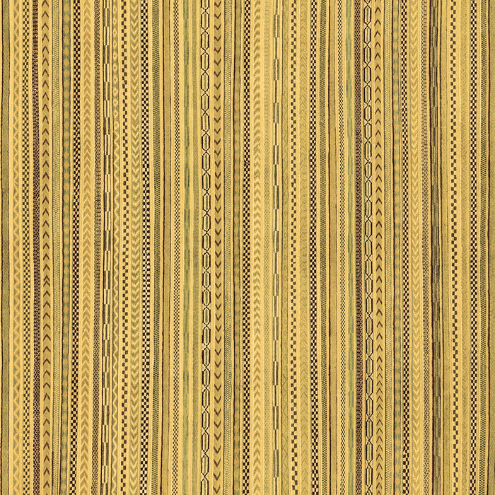 Square Abstract Brown Modern Rug, abs2175brn