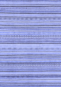 Abstract Blue Modern Rug, abs2175blu