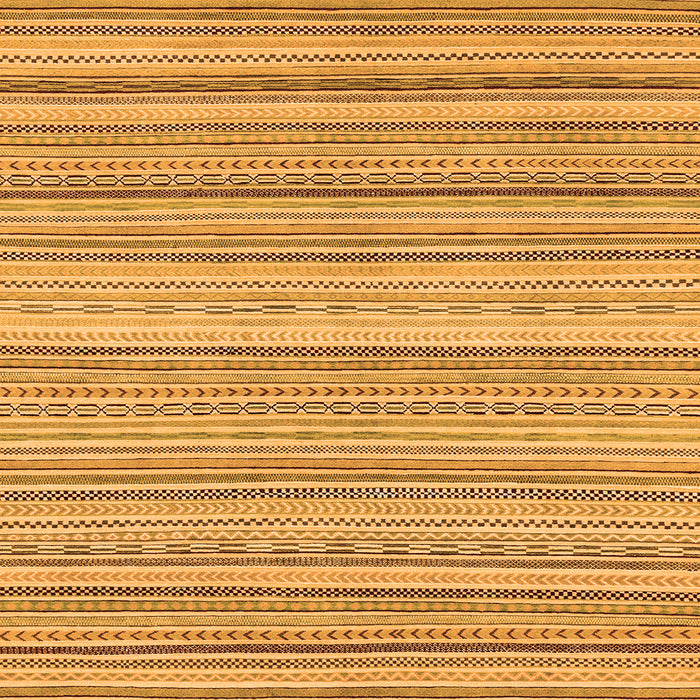 Square Abstract Orange Modern Rug, abs2175org
