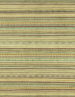 Abstract Chrome Gold Yellow Modern Rug, abs2175