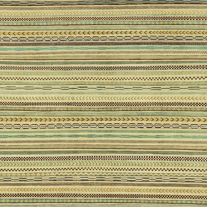 Machine Washable Abstract Chrome Gold Yellow Rug, wshabs2175