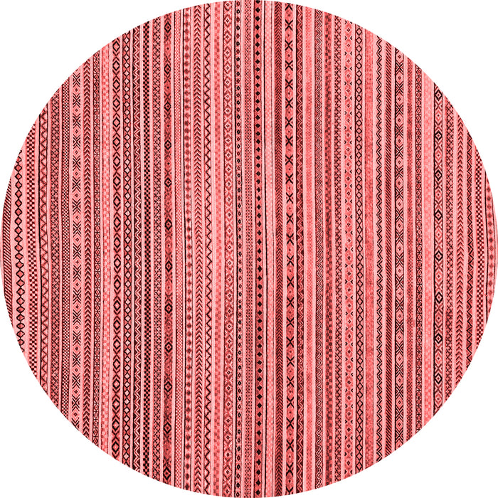 Machine Washable Abstract Red Modern Rug, wshabs2176red