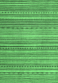 Abstract Emerald Green Modern Rug, abs2176emgrn