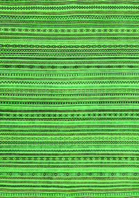 Abstract Green Modern Rug, abs2176grn