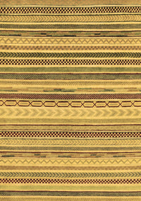 Southwestern Brown Country Rug, abs2177brn