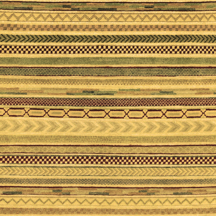 Machine Washable Southwestern Brown Country Rug, wshabs2177brn