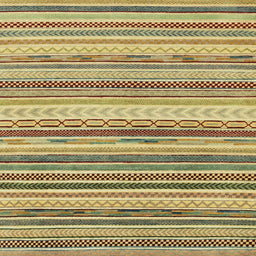 Square Machine Washable Abstract Metallic Gold Rug, wshabs2177