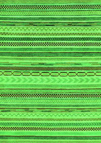 Southwestern Green Country Rug, abs2177grn