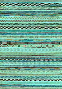 Southwestern Light Blue Country Rug, abs2177lblu