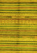 Southwestern Yellow Country Rug, abs2178yw