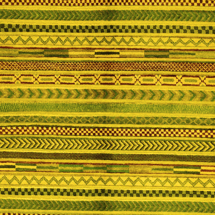 Southwestern Yellow Country Rug, abs2178yw