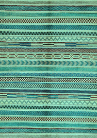 Southwestern Light Blue Country Rug, abs2178lblu