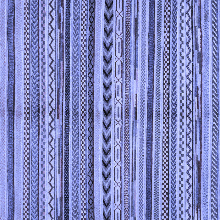 Square Machine Washable Abstract Blue Modern Rug, wshabs2179blu