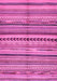 Abstract Pink Modern Rug, abs2179pnk