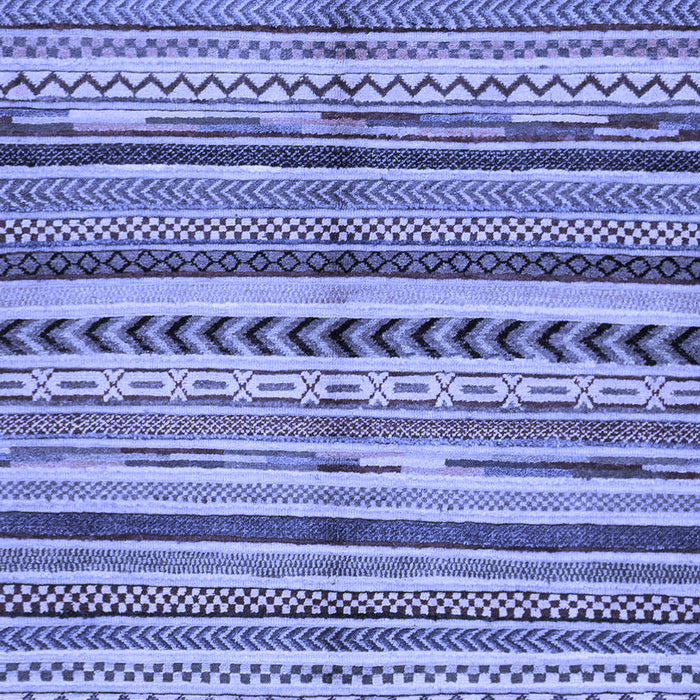 Machine Washable Abstract Blue Modern Rug, wshabs2179blu
