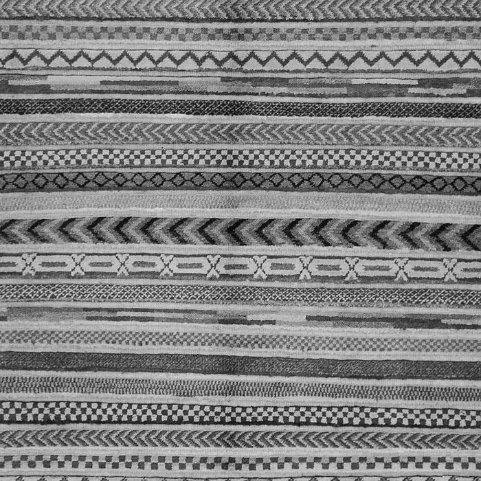 Machine Washable Abstract Gray Modern Rug, wshabs2179gry