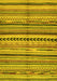 Abstract Yellow Modern Rug, abs2179yw