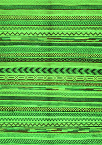 Abstract Green Modern Rug, abs2179grn