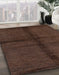 Abstract Bakers Brown Modern Rug in Family Room, abs217