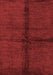 Abstract Red Modern Area Rugs