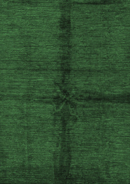 Abstract Emerald Green Modern Rug, abs217emgrn