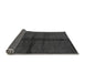 Sideview of Abstract Gray Modern Rug, abs217gry