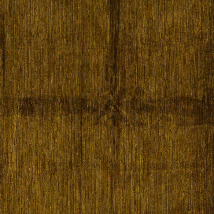 Square Machine Washable Abstract Yellow Modern Rug, wshabs217yw