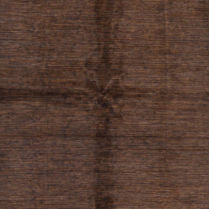 Machine Washable Abstract Bakers Brown Rug, wshabs217