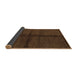 Sideview of Abstract Brown Modern Rug, abs217brn