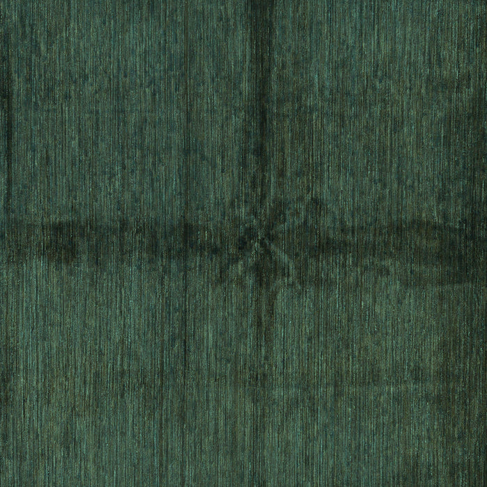 Square Machine Washable Abstract Turquoise Modern Area Rugs, wshabs217turq