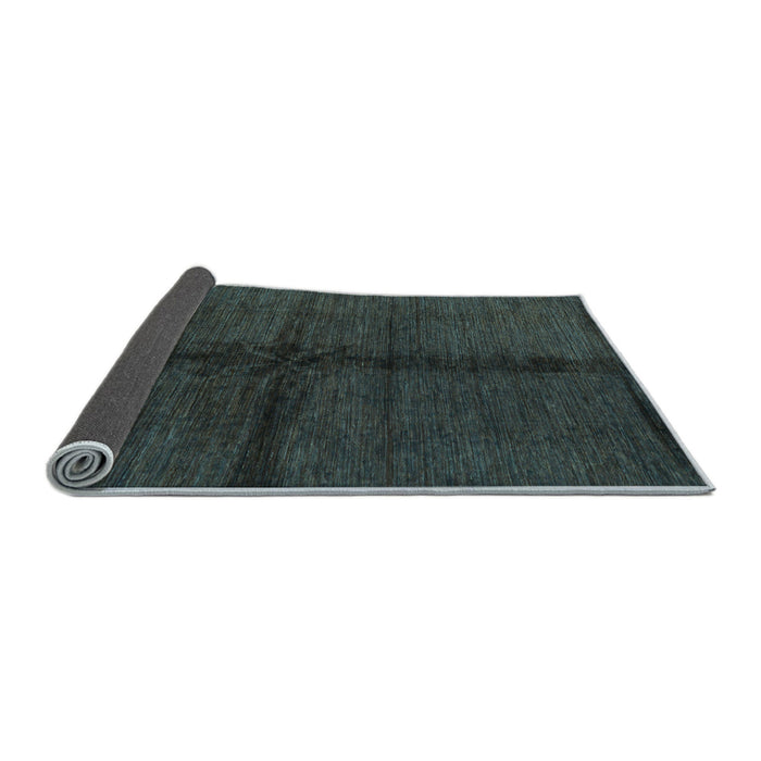 Sideview of Abstract Light Blue Modern Rug, abs217lblu