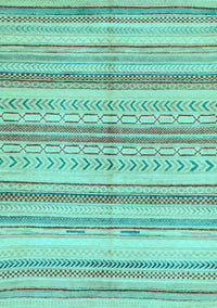 Abstract Light Blue Modern Rug, abs2180lblu