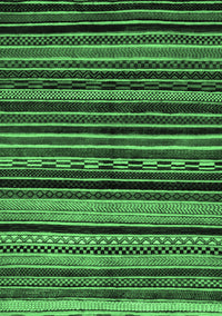 Abstract Emerald Green Modern Rug, abs2181emgrn