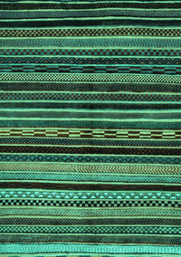 Abstract Turquoise Modern Rug, abs2181turq