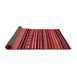 Abstract Red Modern Area Rugs