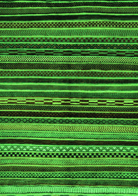 Abstract Green Modern Rug, abs2181grn