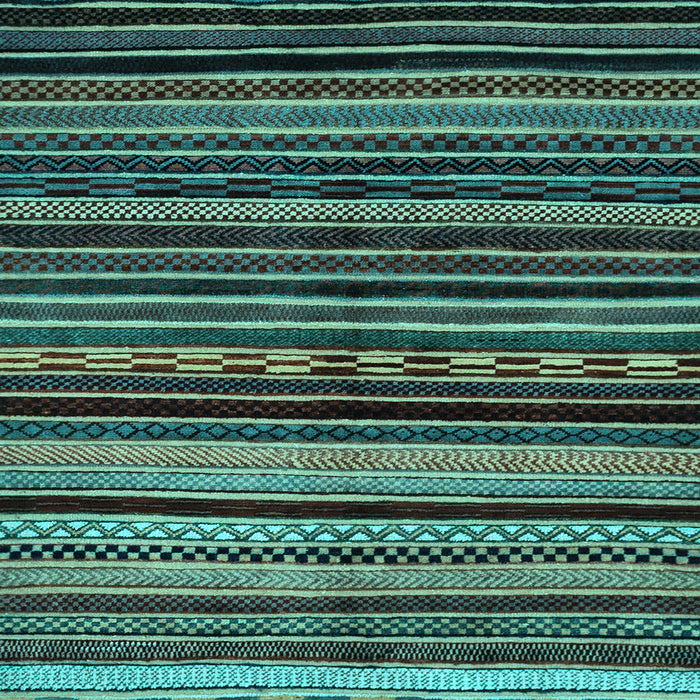 Square Abstract Light Blue Modern Rug, abs2181lblu