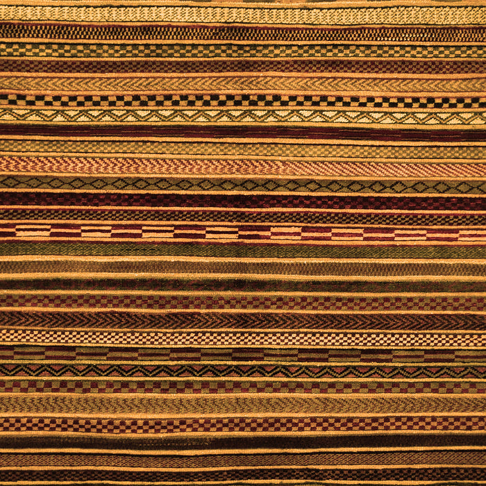 Square Abstract Orange Modern Rug, abs2181org