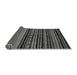 Sideview of Abstract Gray Modern Rug, abs2181gry