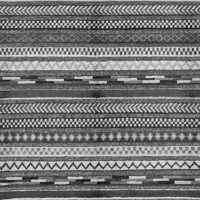 Machine Washable Abstract Gray Modern Rug, wshabs2182gry