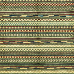 Square Machine Washable Abstract Avocado Green Rug, wshabs2182