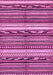 Machine Washable Abstract Pink Modern Rug, wshabs2182pnk