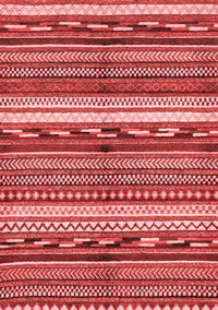 Abstract Red Modern Rug, abs2182red