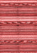 Abstract Red Modern Area Rugs