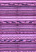 Machine Washable Abstract Purple Modern Area Rugs, wshabs2182pur