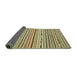 Sideview of Abstract Oak Brown Modern Rug, abs2183