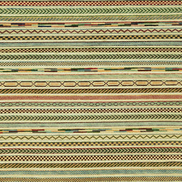 Square Abstract Oak Brown Modern Rug, abs2183