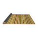 Sideview of Abstract Brown Modern Rug, abs2183brn