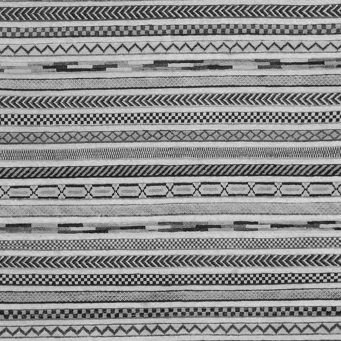 Machine Washable Abstract Gray Modern Rug, wshabs2183gry